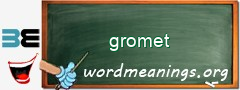 WordMeaning blackboard for gromet
